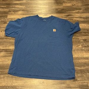 Blue Carhartt Tee